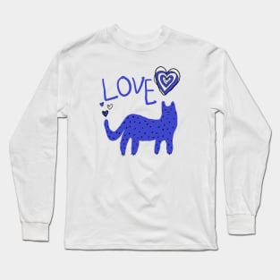 love cat Long Sleeve T-Shirt